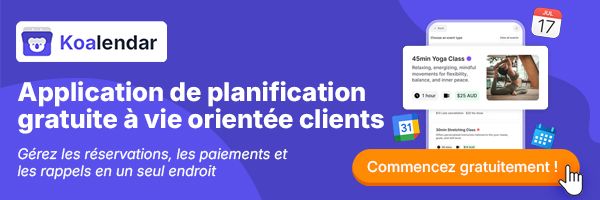 Koalendar est le meilleur système de réservation pour salon de coiffure.